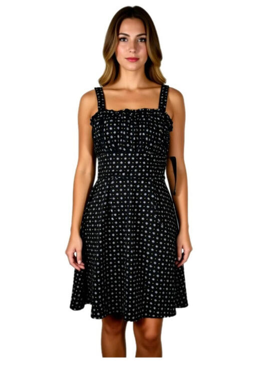 Trixxi Dresses & Skirts - Trixxi NWT Womens Black Floral Dress Sz S Spagetti Strap Stretch Classy